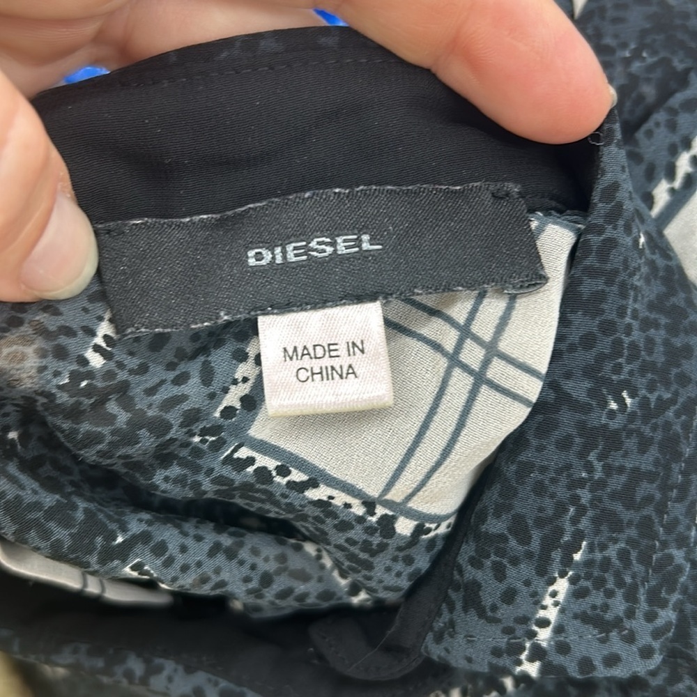 DIESEL plaid reversible blouse - Picture 12 of 12